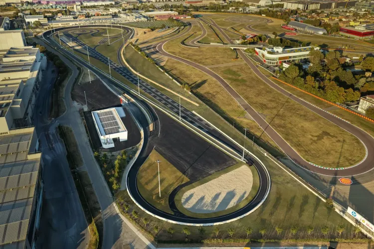 Ferrari Builds Cutting-Edge e-Vortex Test Track in Record Time