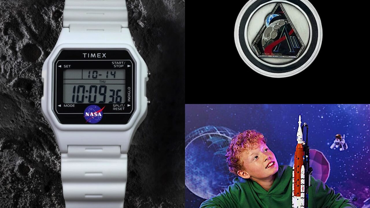 10 Artemis II Keepsakes, From DIY Watches to LEGO Rockets