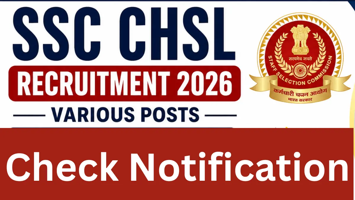 SSC CHSL Recruitment 2026: Apply Online for LDC & DEO Posts