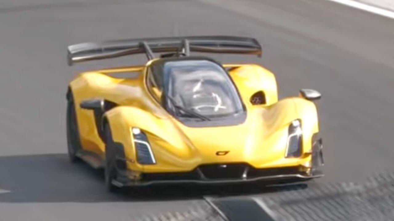 New ‘Ring Record? Czinger Spotted Testing In Germany: Video